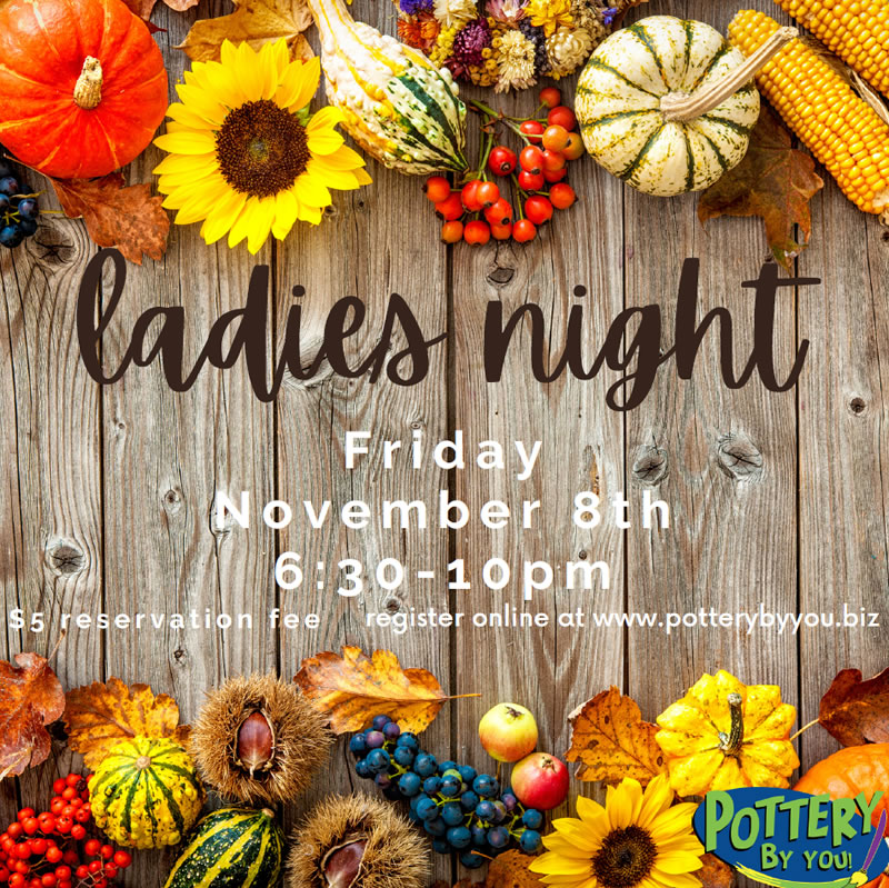 Ladies Night Pottery Art Event Casper, WY